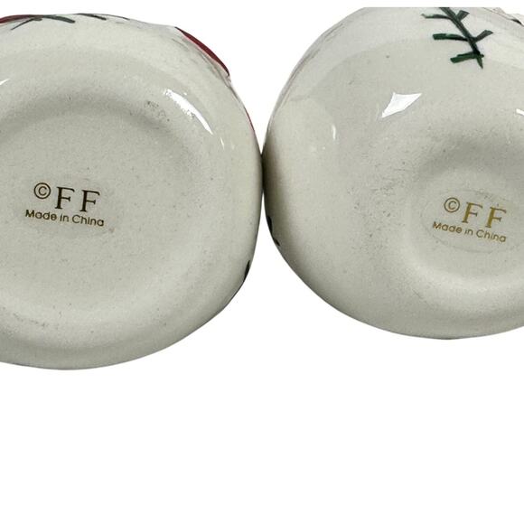 Fitz and Floyd Celebrate Christmas Snowmen-Original Box-Set of 3 - Picture 6 of 7